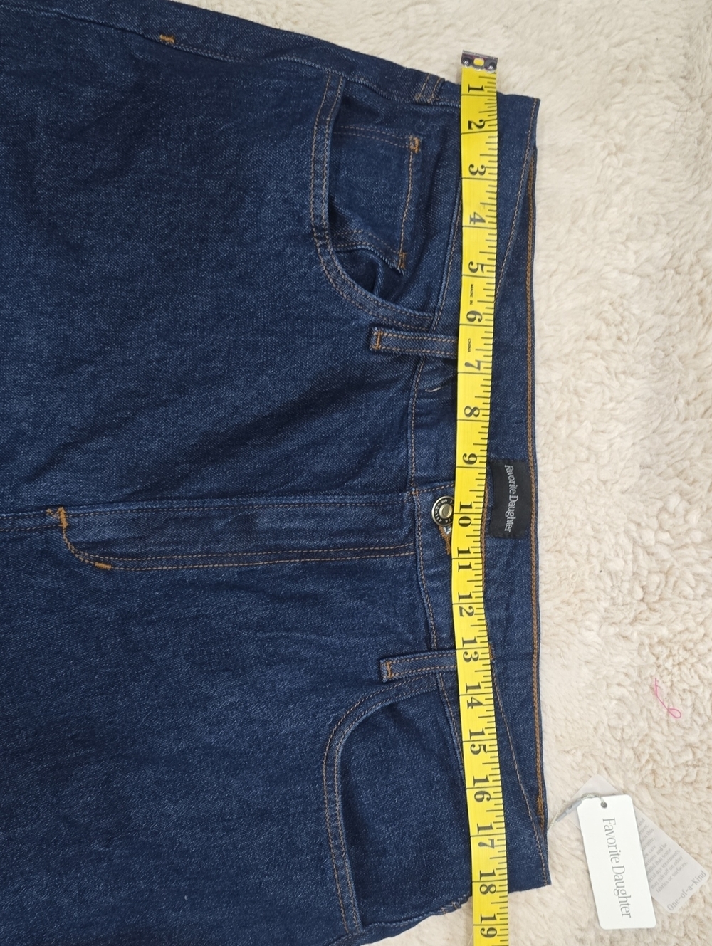 Dark Blue Denim Jeans